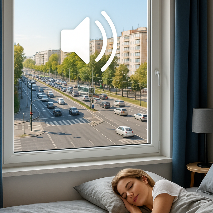 Szyby do sypialni dźwiękochłonne