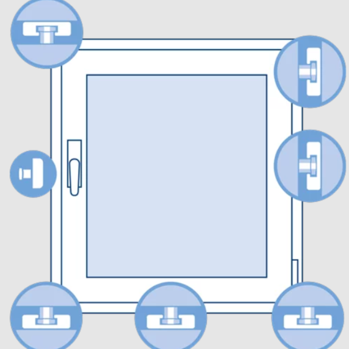 Okucie antywłamaniowe RC2