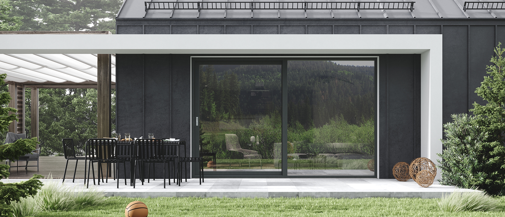 Okna stałe szklenia fix