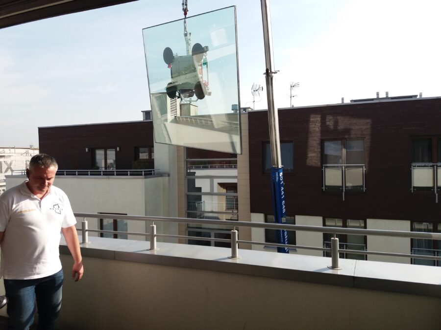 Wymiana dużych okien