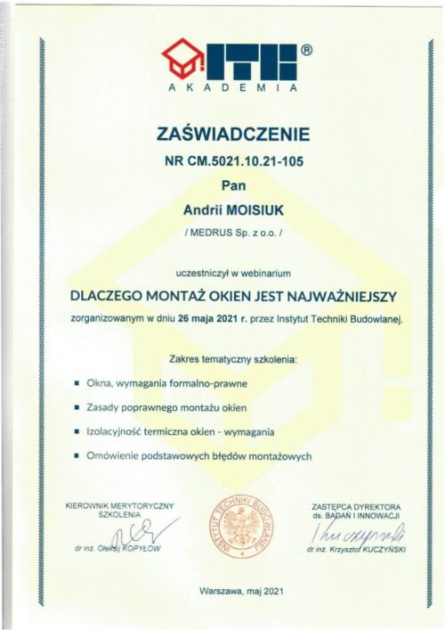 zaswiadczenie-certyfikat-okna