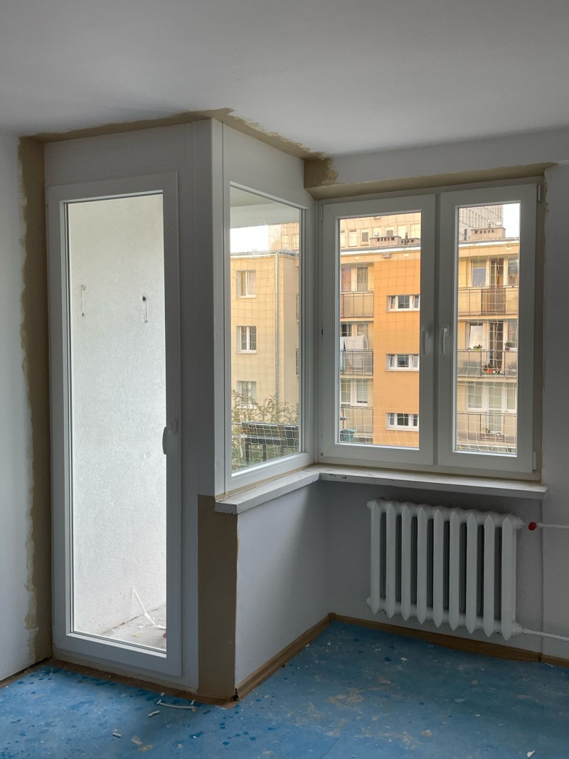 Okna wymiana – blok Warszawa